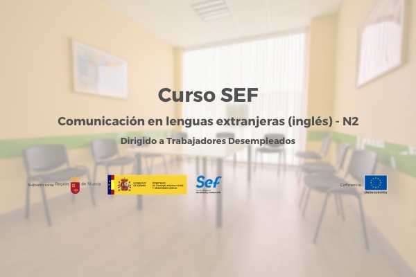 Información sobre Curso SEF Comunicación en lenguas extranjeras (inglés) - N2